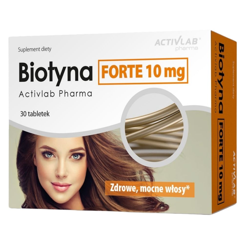 Activlab Pharma Biotyna Forte 10 mg - 30 tabletek