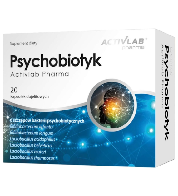 Activlab Pharma Psychobiotyk - 20 kapsułek