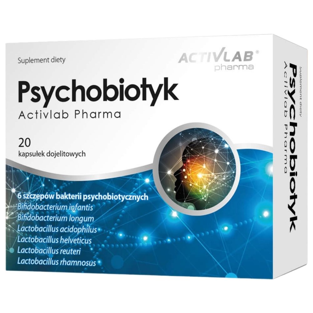 Activlab Pharma Psychobiotyk - 20 kapsułek