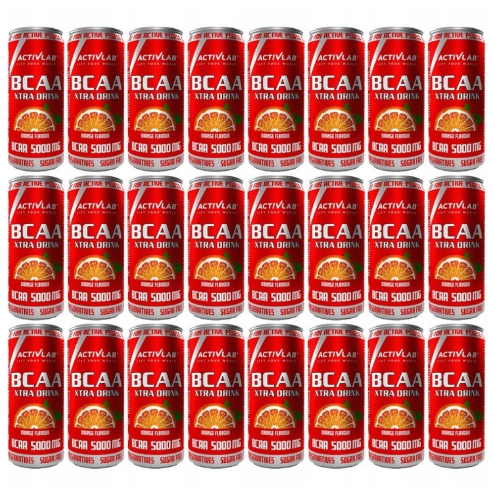 Activlab BCAA Xtra, pomarańcza - 24 sztuki