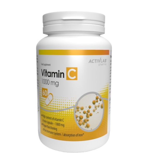 Activlab Pharma Witamina C 1000 mg - 60 kapsułek