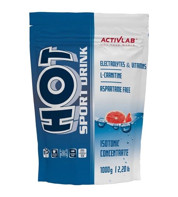 Activlab Sport Drink Napój izotoniczny, grejpfrut - 1000 g