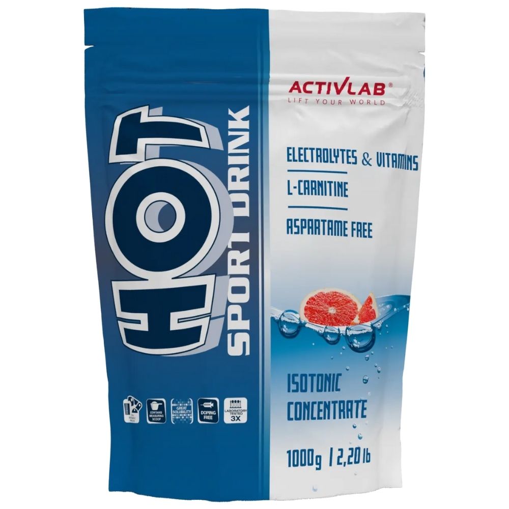 Activlab Sport Drink Napój izotoniczny, grejpfrut - 1000 g