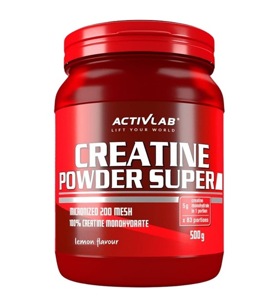 Activlab Monohydrat kreatyny 5000 mg, cytryna - 500 g