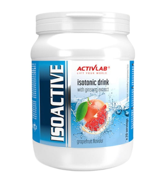 Activlab Isoactive, Elektrolity + witaminy B, grejpfrut - 630 g