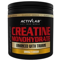 Activlab Classic Series Monohydrat kreatyny + Tauryna, pomarańcza - 300 g