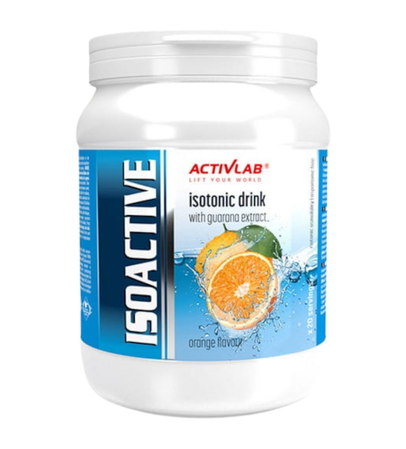 Activlab Isoactive, Elektrolity + witaminy B, pomarańcza - 630 g