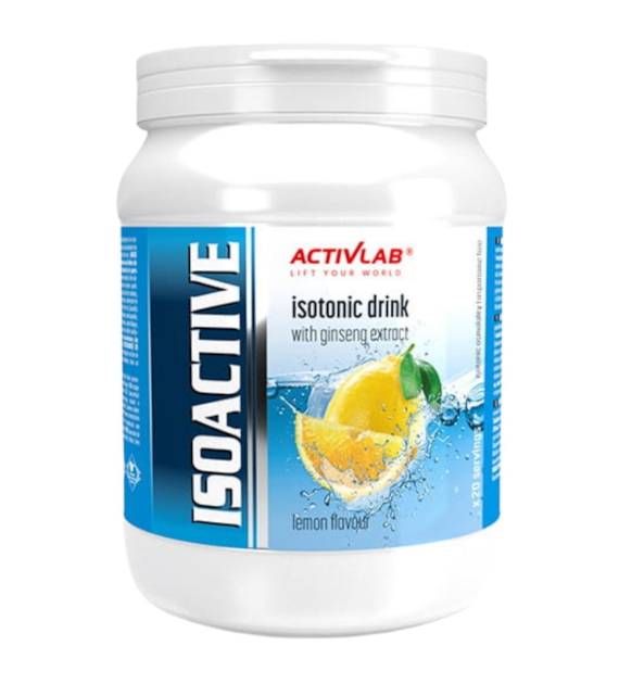 Activlab Isoactive, Elektrolity + witaminy B, cytryna - 630 g