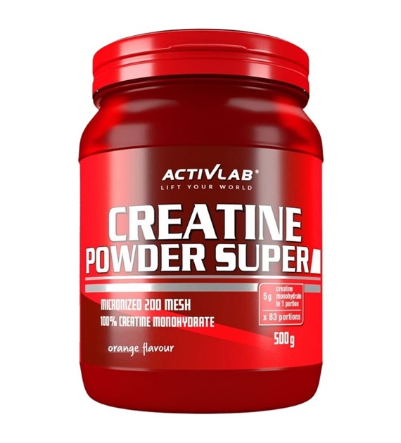 Activlab Monohydrat kreatyny 5000 mg, pomarańcza - 500 g