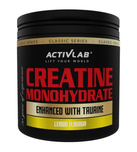 Activlab Classic Series Monohydrat kreatyny + Tauryna, cytryna - 300 g