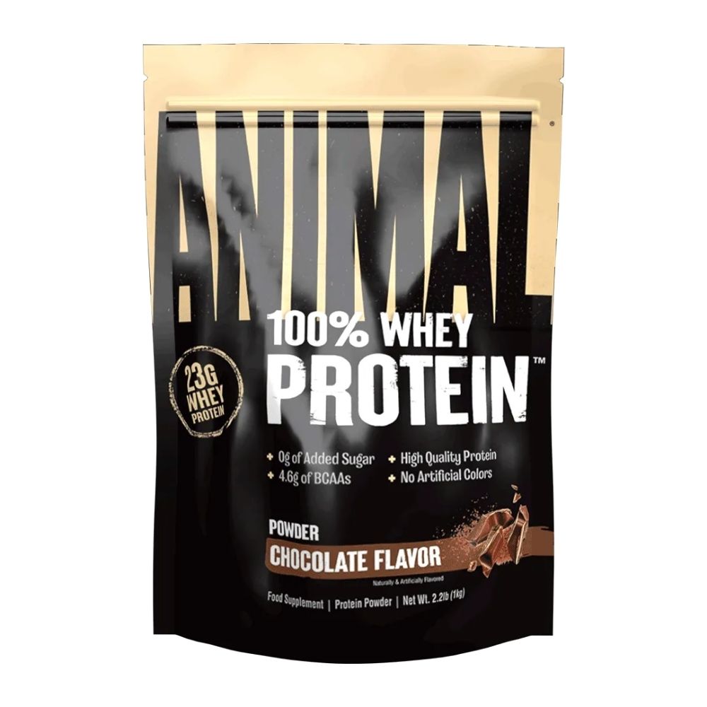 Universal Nutrition Animal Koncentrat białka serwatkowego czekoladowy - 1000 g