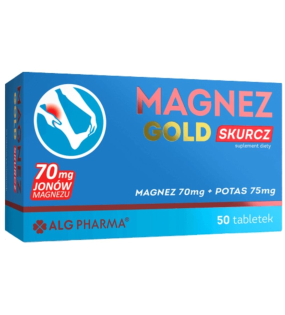 ALG Pharma Magnez Gold Skurcz - 50 tabletek
