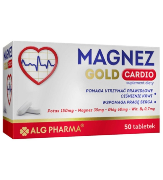 ALG Pharma Magnez Gold Cardio - 50 tabletek