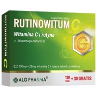 ALG Pharma Rutinowitum C, Witamina C i rutyna - 150 tabletek