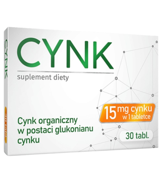 ALG Pharma Cynk 15 mg - 30 tabletek