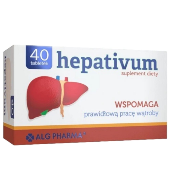 ALG Pharma Hepativum - 40 tabletek