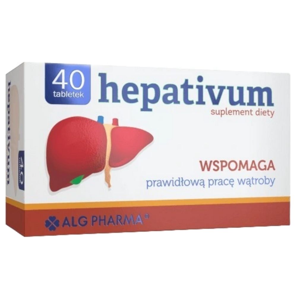 ALG Pharma Hepativum - 40 tabletek