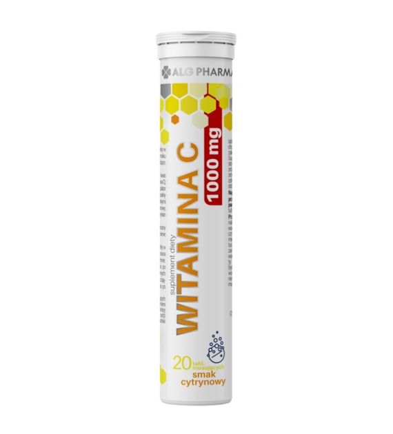 ALG Pharma Witamina C 1000 mg, cytryna - 20 tabletek musujących