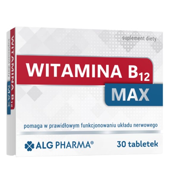 ALG Pharma Witamina B12 MAX - 30 tabletek