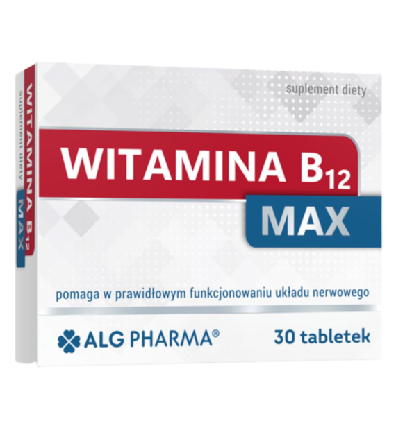 ALG Pharma Witamina B12 MAX - 30 tabletek