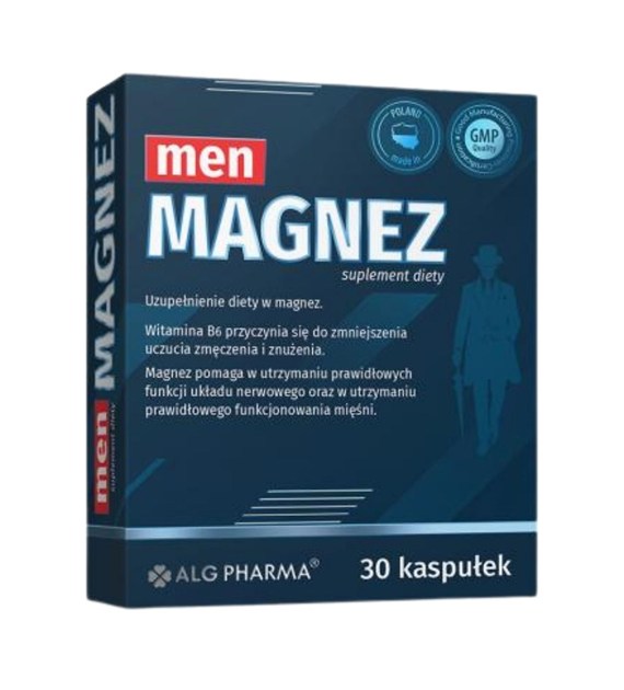 Alg Pharma Men Magnez - 30 kapsułek