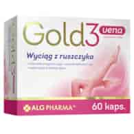 ALG Pharma Gold 3 Vena Wyciąg z ruszczyka - 60 kapsułek
