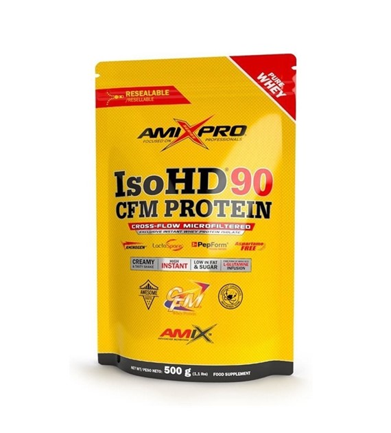 Amix IsoHD 90 CFM Protein, Keto białko, biała czekolada - 500 g