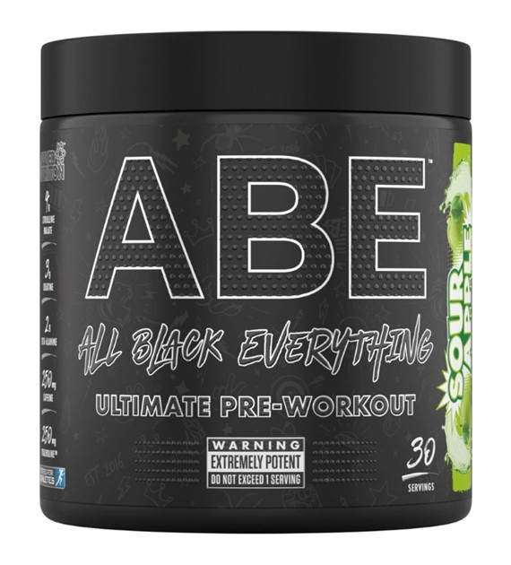 Applied Nutrition ABE (All Black Everything) Przedtreningówka kwaśne jabłko - 315 g