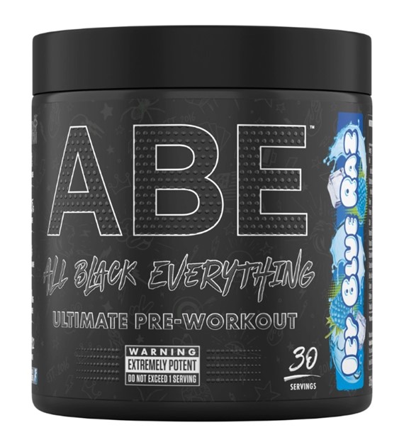 Applied Nutrition ABE (All Black Everything) Przedtreningówka lodowa niebieska malina - 315 g