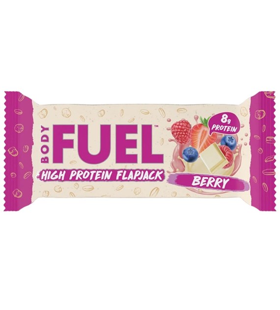 Applied Nutrtion Body Fuel Flapjack Baton proteinowy, jagoda z malinami - 40 g