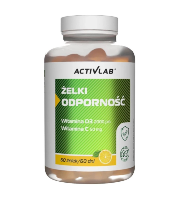 Activlab Pharma Żelki Odporność, cytryna - 60 żelek
