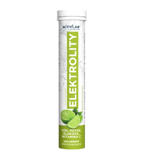 Activlab Pharma Elektrolity, pomarańcza - 20 tabletek musujących