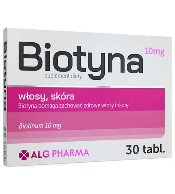 ALG Pharma Biotyna 10 mg - 30 tabletek