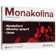 ALG Pharma Monakolina + Witaminy B + Chrom - 30 tabletek