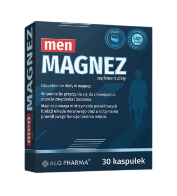 Alg Pharma Men Magnez - 30 kapsułek