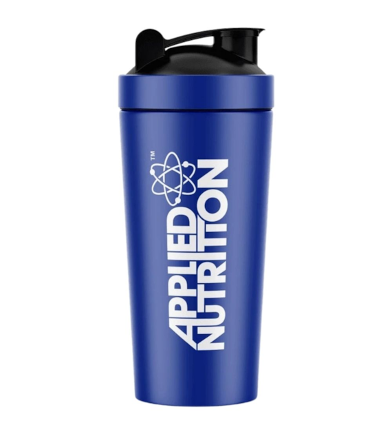 Applied Nutrition Stainless Steel Shaker ze stali nierdzewnej, niebieski - 750 ml