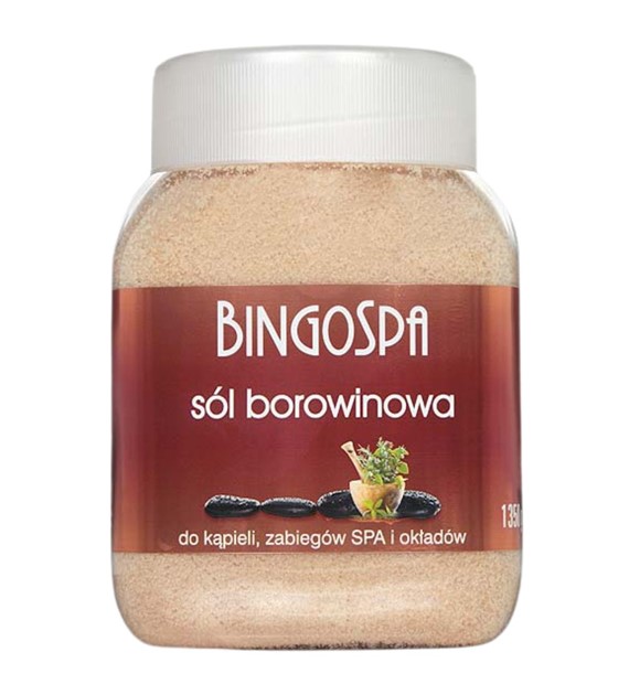 BingoSPA Sól borowinowa do kąpieli i okładów - 1350 g