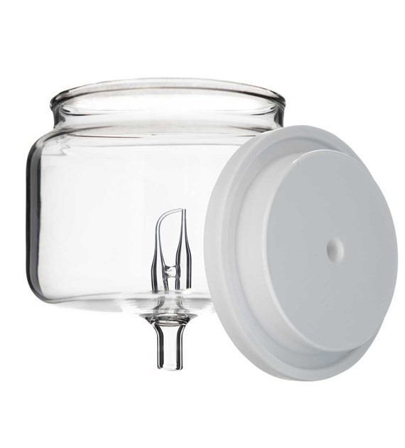 Bilovit Ersatzglas + Keramikkappe für Vernebler mit ätherischen Ölen