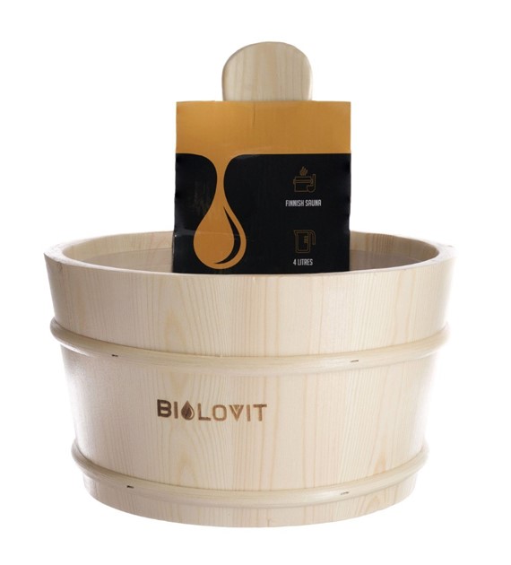 Bilovit Sosnowe wiadro do sauny - 4 litry