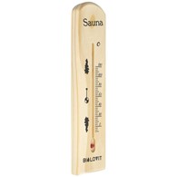 Bilovit Kiefern-Saunathermometer – bis 120 Grad Celsius