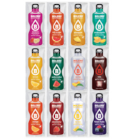 Bolero Drink Mix Box Sachet Set mit 12 Geschmacksrichtungen - 9 g