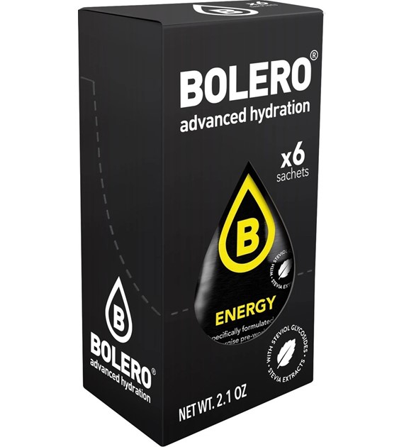 Bolero Energy Instat drink ze stewią - 6x10 g