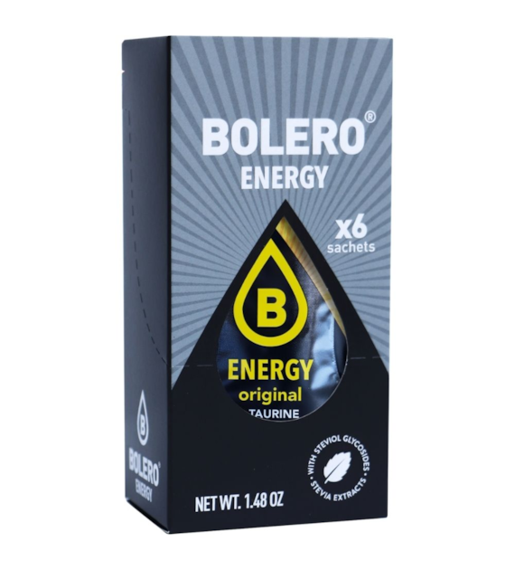 Bolero Energy Instat drink ze stewią - 6 saszetek