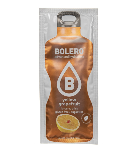 Bolero Instant Drink with Yellow Grapefruit - 9 g
