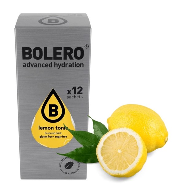 Bolero Classic Instant Drink Lemon Tonik (tonik cytrynowy) - 12 saszetek