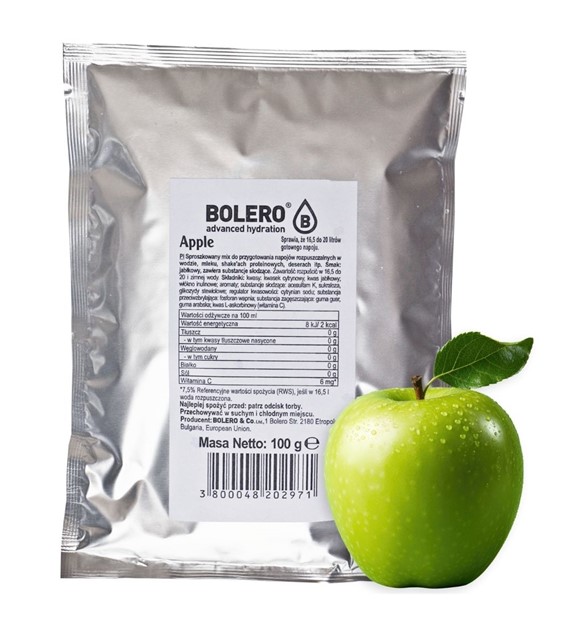 Bolero Bag Instant Drink Apple (jabłko) - 100 g