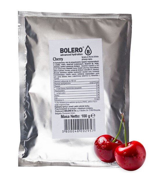 Bolero Bag Instant Drink Cherry (wiśnia) - 100 g