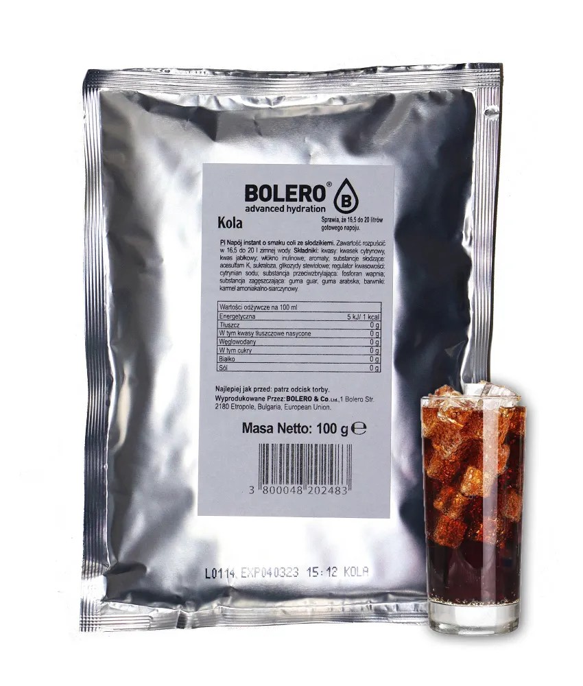 Bolero Bag Instant drink Kola - 100 g