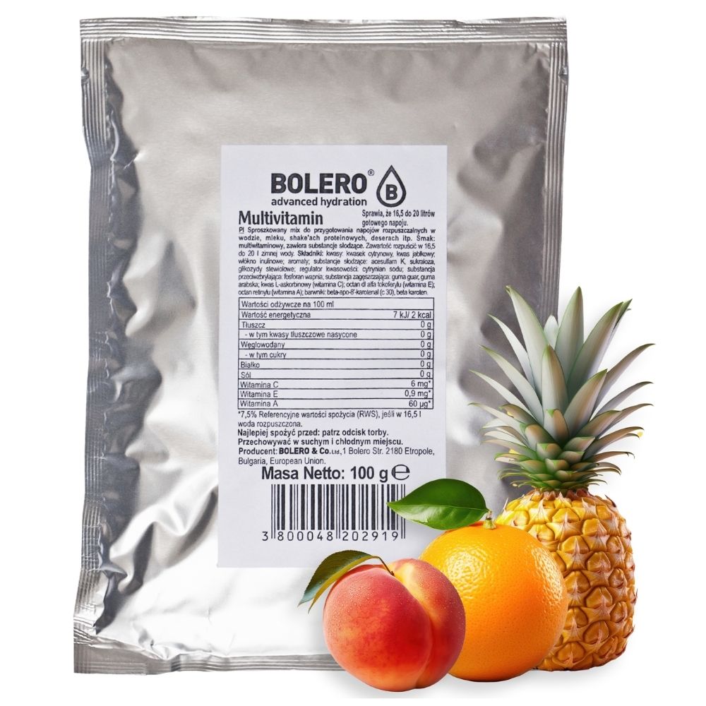 Bolero Bag Instant Drink Multivitamin (multiwitamina) - 100 g