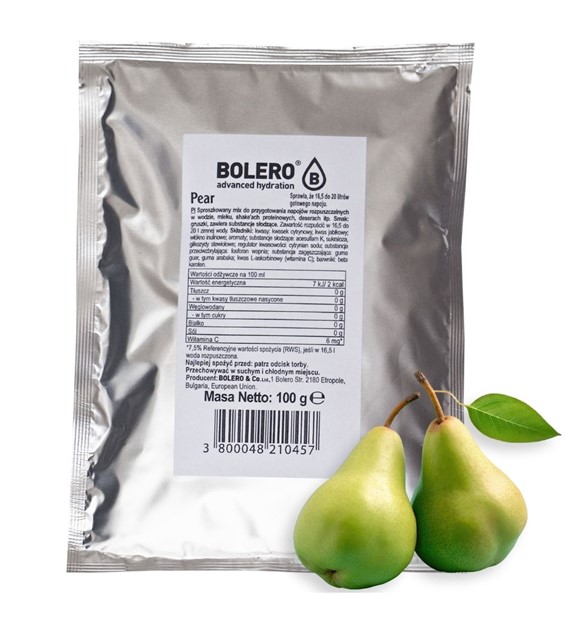 Bolero Bag Instant Drink Pear (gruszka) - 100 g